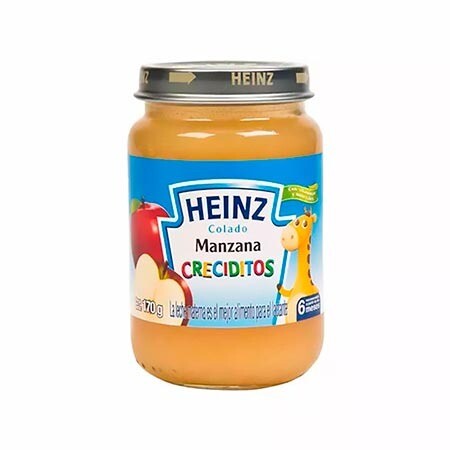Heinz Baby Food Manzana Creceditos, 170gr