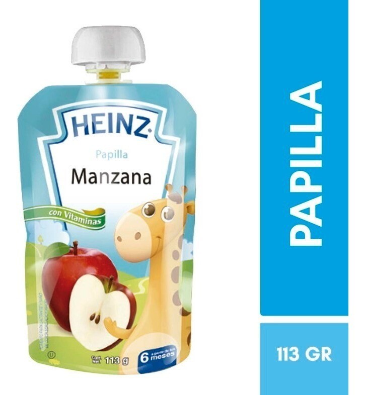 Heinz Baby Food Manzana, 113gr