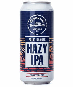 Coronado Point Danger Hazy IPA Can, 16 oz